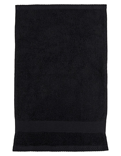 Organic Cozy Guest Towel - Black