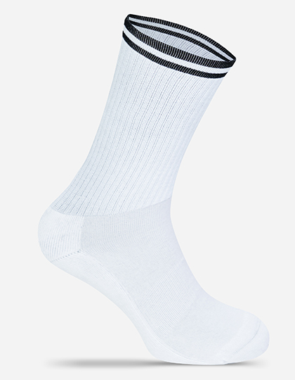 Tennis Socks Premium - White/Black