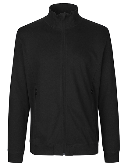 Unisex High Neck Jacket - Black