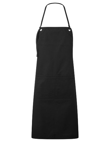 Artisan´s Choice Double Pocket Canvas Apron - Black (ca. Pantone Black C)