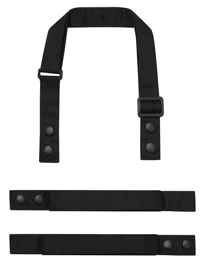 Colours Swap & Pop Apron - Strap - Black (ca. Pantone Black C)