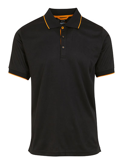 Navigate Short Sleeve Polo - Black