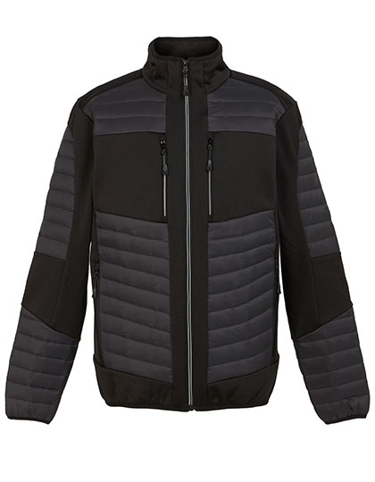 E-volve Unisex Thermal Hybrid Jacket - Ash (Heather)