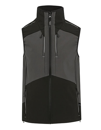 4TEX Stretch 3-Layer Softshell Bodywarmer - Slate Grey