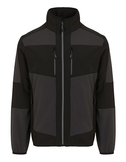 E-volve Unisex 2-Layer Softshell Jacket - Ash (Heather)