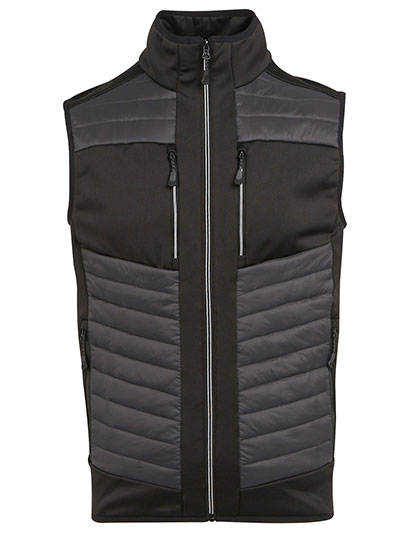 E-volve Unisex Thermal Hybrid Bodywarmer - Ash (Heather)