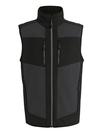 E-volve Unisex 2-Layer Softshell Bodywarmer - Ash (Heather)