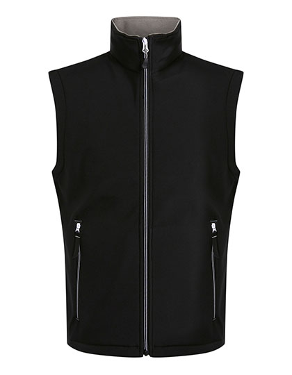 Ascender 2-Layer Softshell Bodywarmer - Black