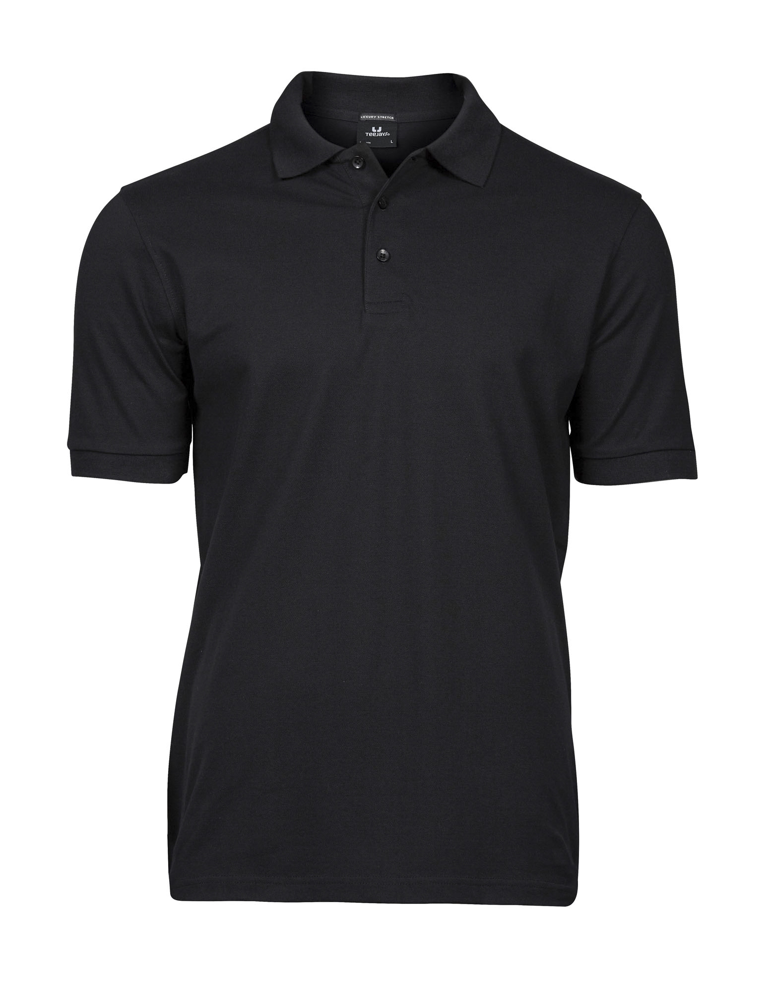 Men´s Luxury Stretch Polo - Black