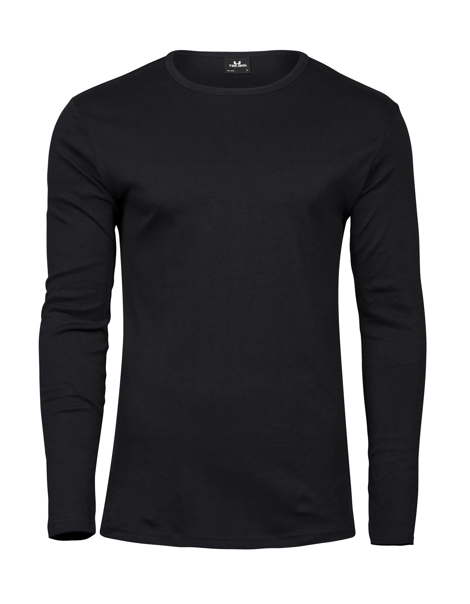 Men´s Long Sleeve Interlock Tee - Black
