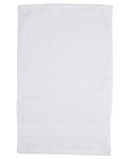 Organic Cozy Guest Towel - White