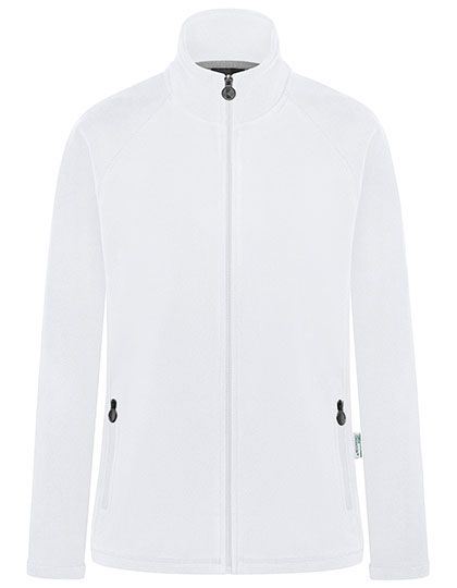 Damen Workwear Fleecejacke Warm-Up - White