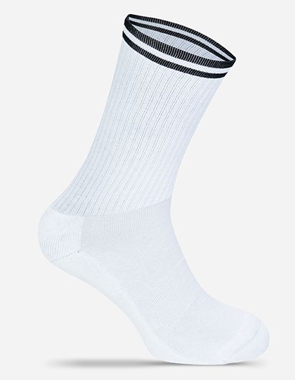 Tennis Socks Premium - White/Black