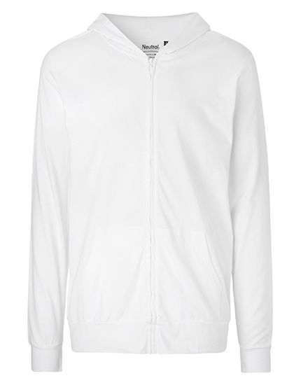 Unisex Jersey Hoodie With Zip - Vorne