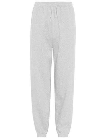 Unisex Sweatpants With Elastic Cuff - Ash Grey