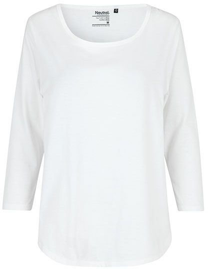 Ladies´ Three Quarter Sleeve T-Shirt - Vorne