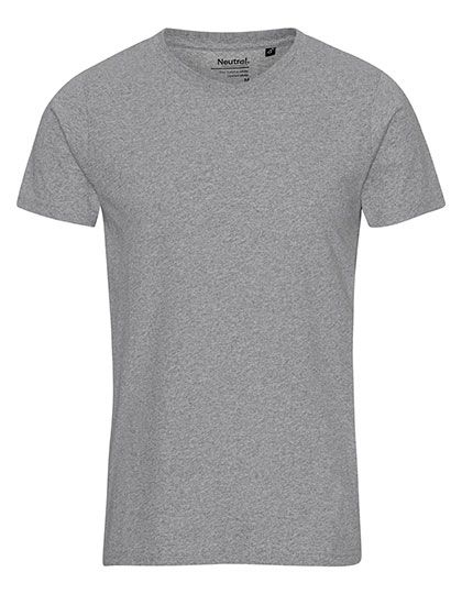 Recycled Cotton T-Shirt - Grey Melange
