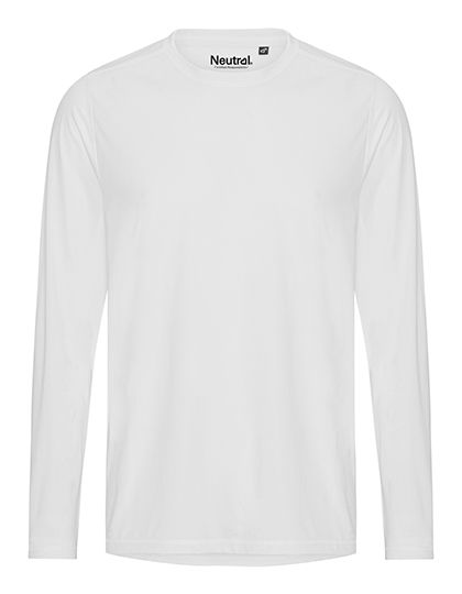 Recycled Performance Long Sleeve T-Shirt - White