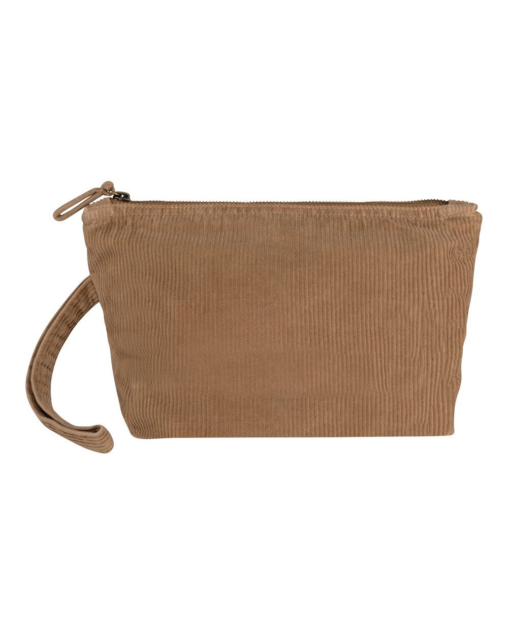 Ausgewaschene kleine Tasche aus Kord - Vorne