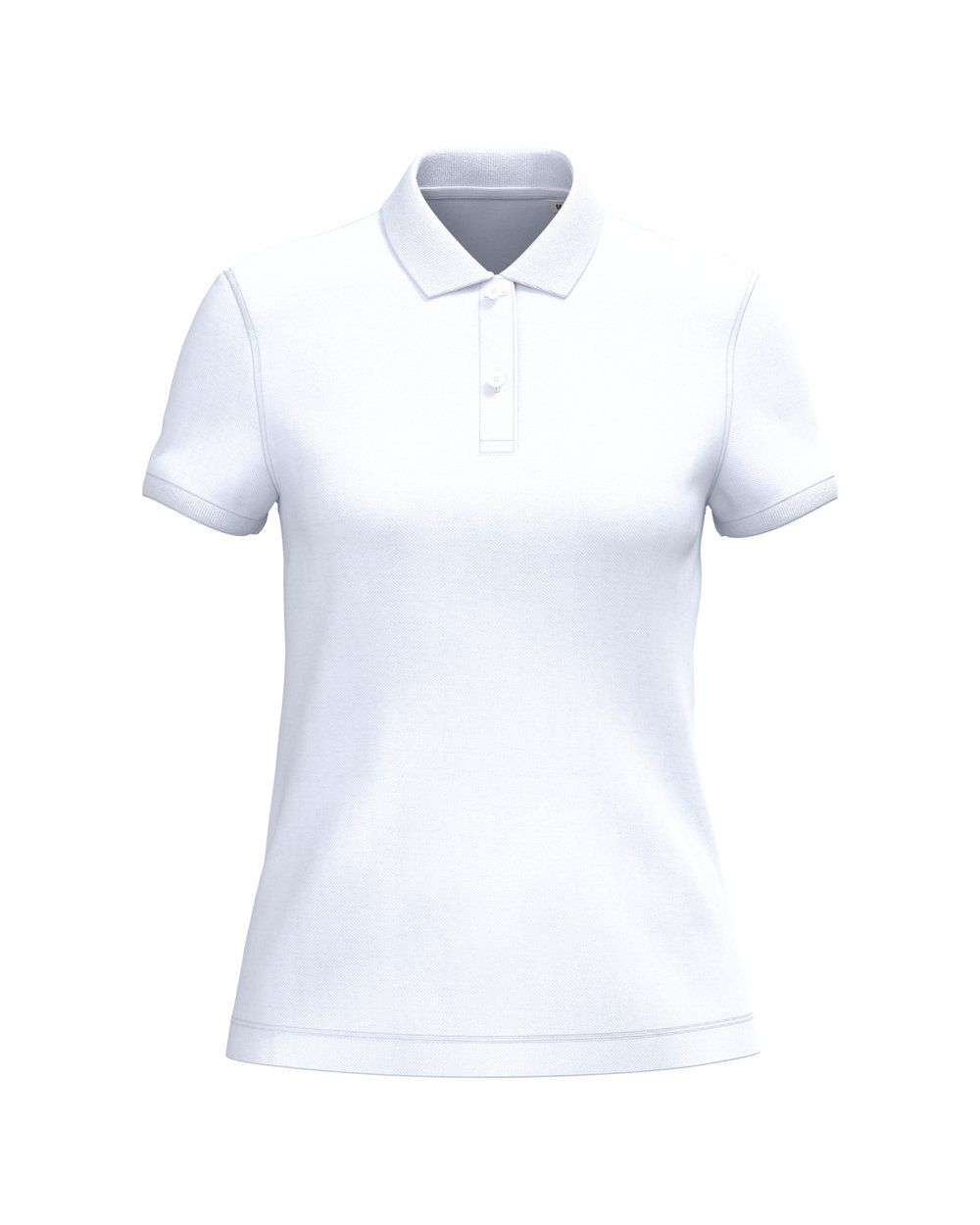 Polohemd aus Pikeetrikot für Damen - Vorne