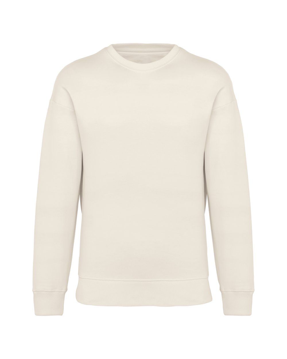 Oversize Unisex-Sweatshirt mit Rundhalsausschnitt 350 g/m² - Vorne