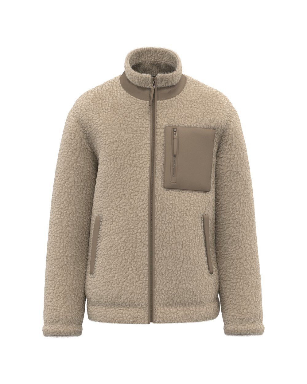 Unisex Sherpajacke - Vorne