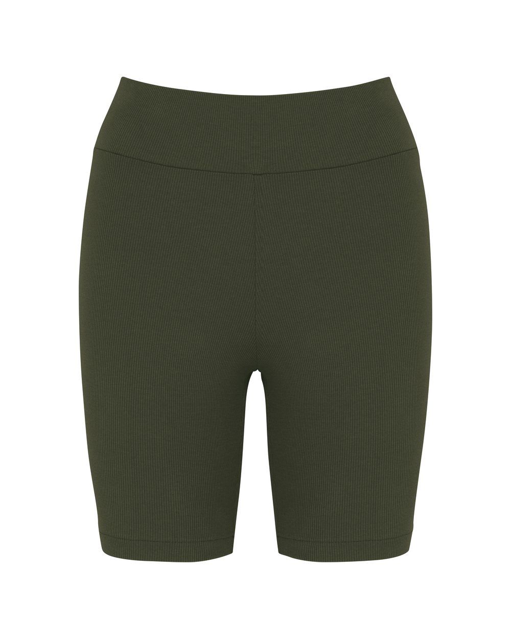Ripp-Shorts für Damen - Vorne