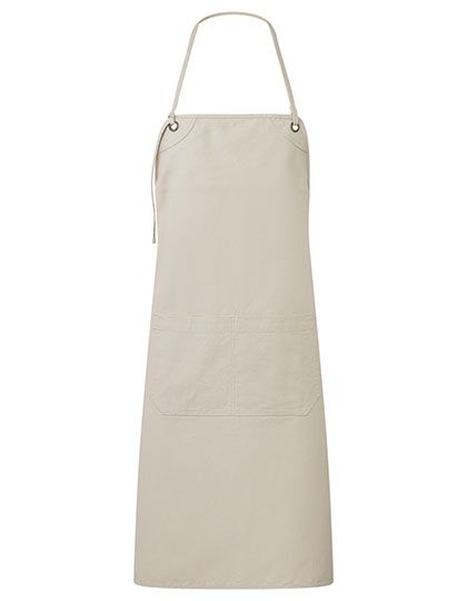 Artisan´s Choice Double Pocket Canvas Apron - Natural (ca. Pantone 4755C)