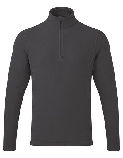 Unisex ´Recyclight´ 1/4 Zip Micro Fleece - Dark Grey