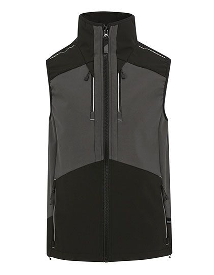 4TEX Stretch 3-Layer Softshell Bodywarmer - Slate Grey