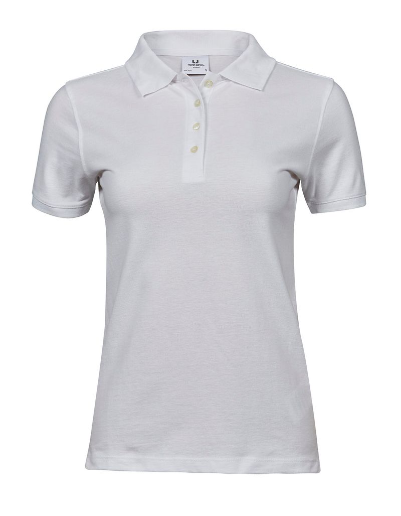 Women´s Heavy Polo - White