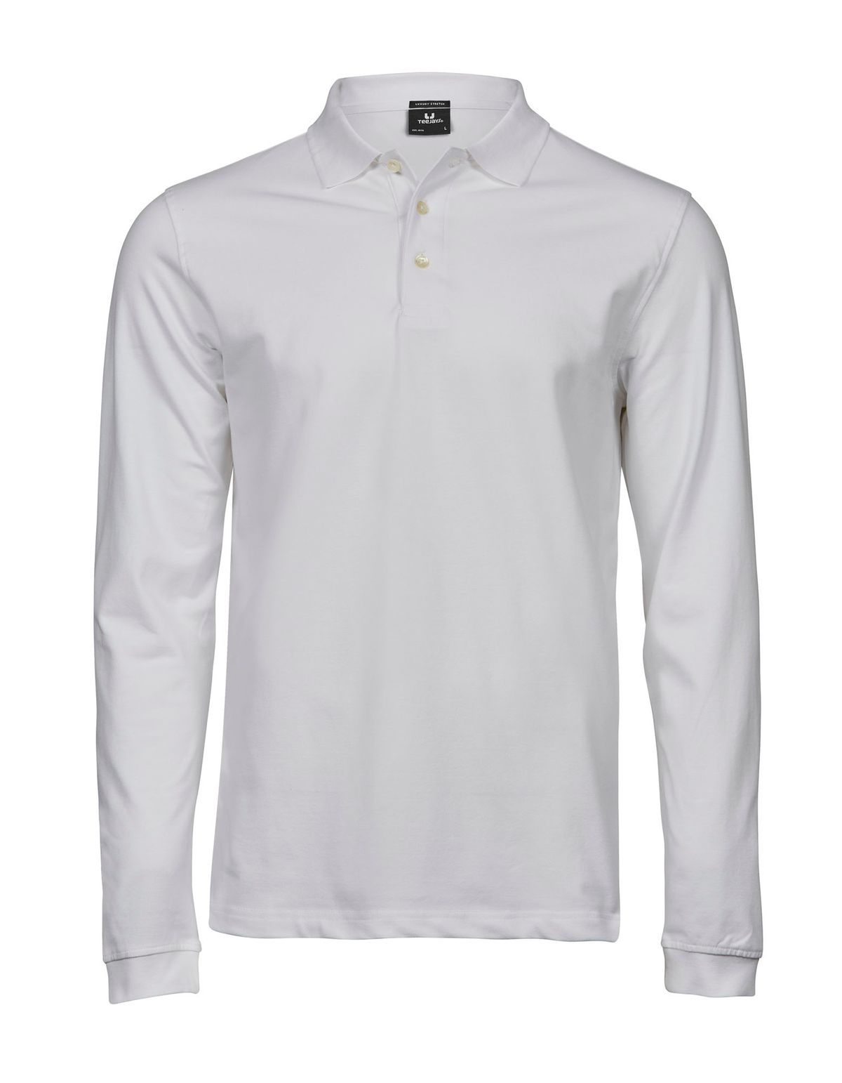 Men´s Luxury Stretch Long Sleeve Polo Vorschau