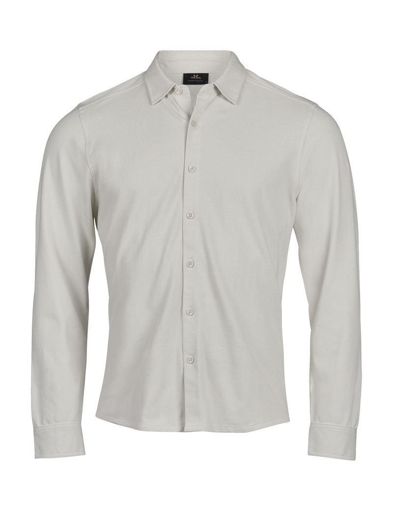 Luxury Stretch Shirt - Cement