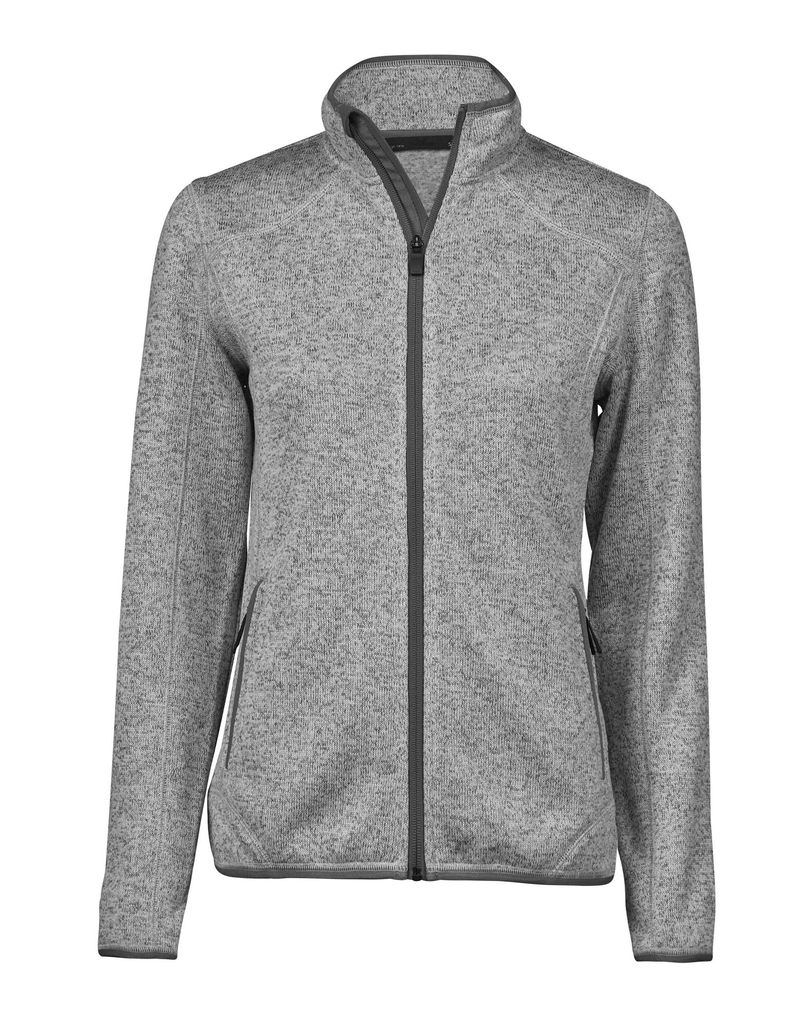 Women´s Outdoor Fleece Jacket - Grey Melange