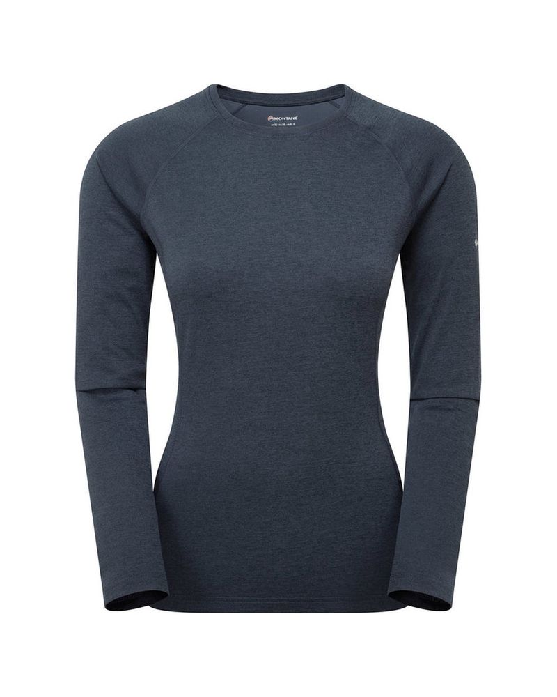 Dart Long Sleeve T Shirt Damen - Eclipse
