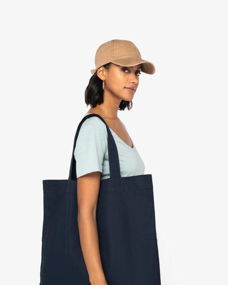 Lange Shoppingtasche - Cloud White