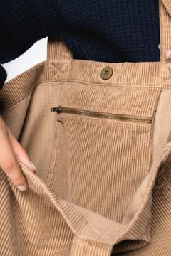 Ausgewaschene Tasche aus Kord, Foto 3