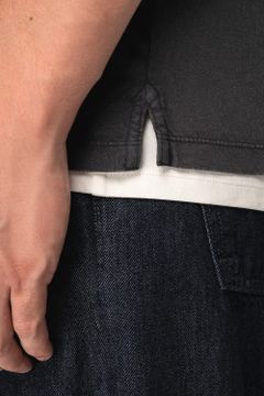 Ausgewaschenes Herren-Polohemd aus Jersey, Foto 7