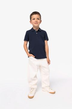 Polohemd aus Pikeetrikot für Kinder, Foto 2