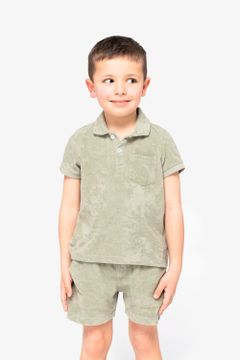 Polohemd aus Frottee für Kinder, Foto 1