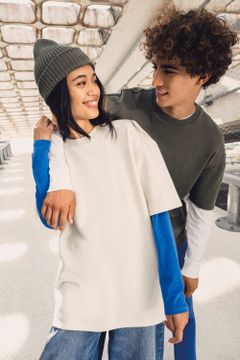 Unisex Oversize T-Shirt aus French Terry, Foto 6