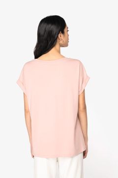 Damen-T-Shirt mit Reversärmeln, Foto 3