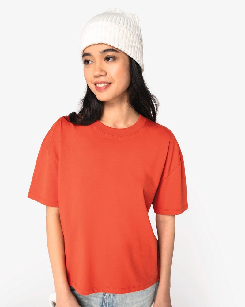 Oversize Damen-T-Shirt - White