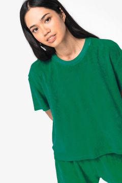 Damen-T-Shirt aus Frottee, Foto 3