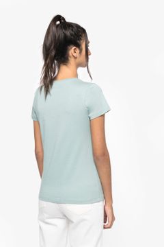 Damen T-Shirt mit V-Ausschnitt, Foto 3