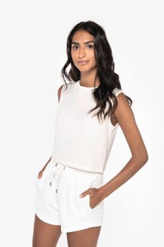 Ärmelloses Cropped Damen-T-Shirt, Foto 8
