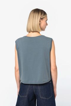 Ärmelloses Cropped Damen-T-Shirt, Foto 5