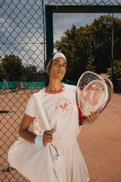 Ringer-T-Shirt mit kontrastierenden Kanten, verwaschener Effekt, Damen, Foto 6
