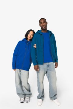 Unisex Kapuzensweatshirt mit Reißverschluss, Foto 4