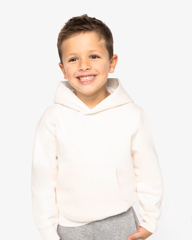 Kapuzensweatshirt für Kinder - Ivory